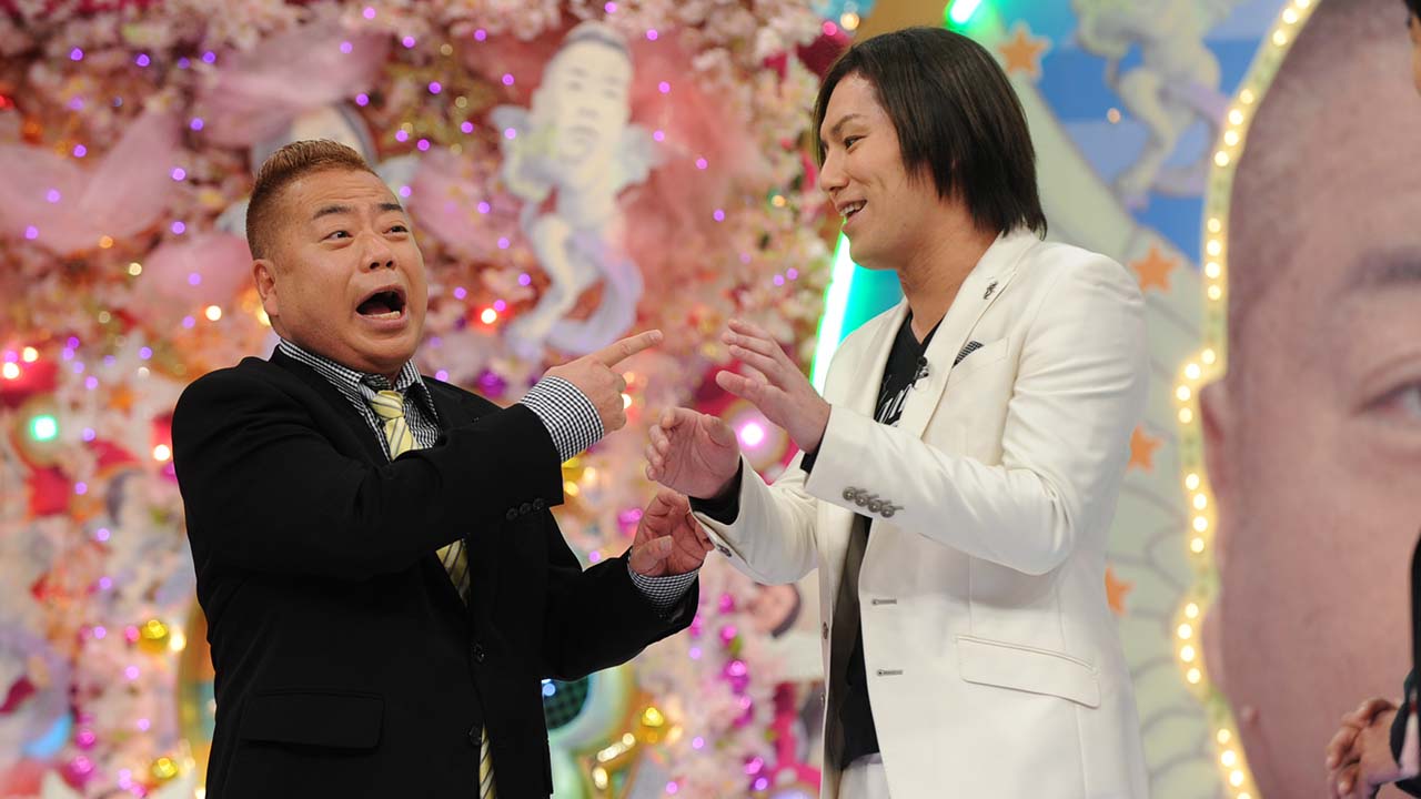 出川と狩野（2013年3月）